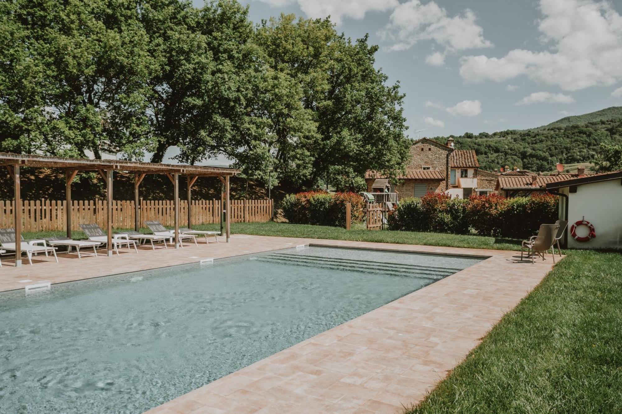 Baciano Azienda Agrituristico Venatoria Capolona Exteriér fotografie